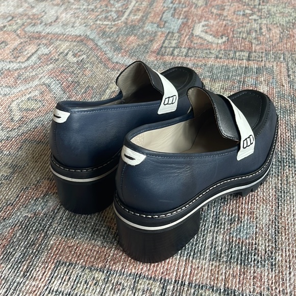 Bernardo Selma Leather Loafer Pump - Picture 6 of 7